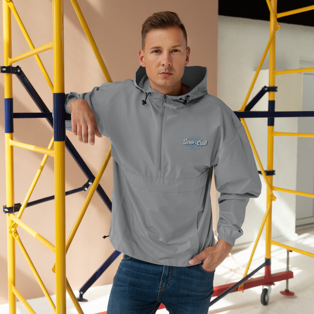 Sno Cal Horizontal Logo Champion Packable Jacket - Sno Cal
