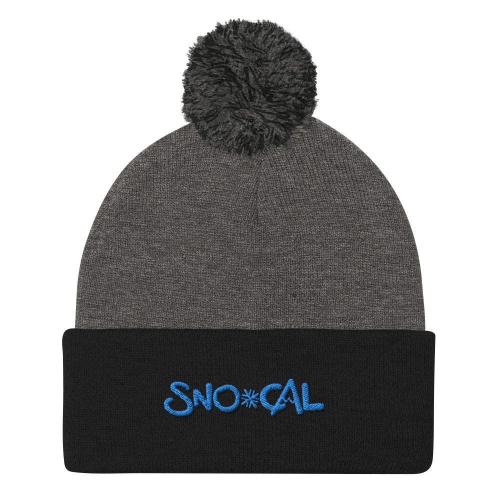 Sno Cal Pom-Pom Beanie - Sno Cal