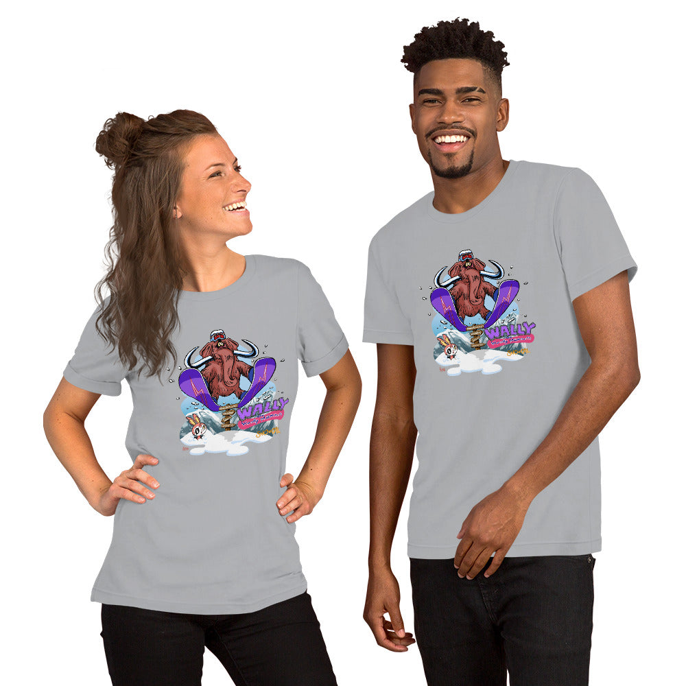 Wally the Woolly Mammoth snowboard shirt - Sno Cal