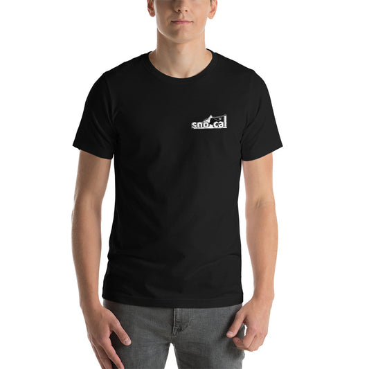 Sno Calโข short-sleeve tee with white lettering logo - Sno Cal