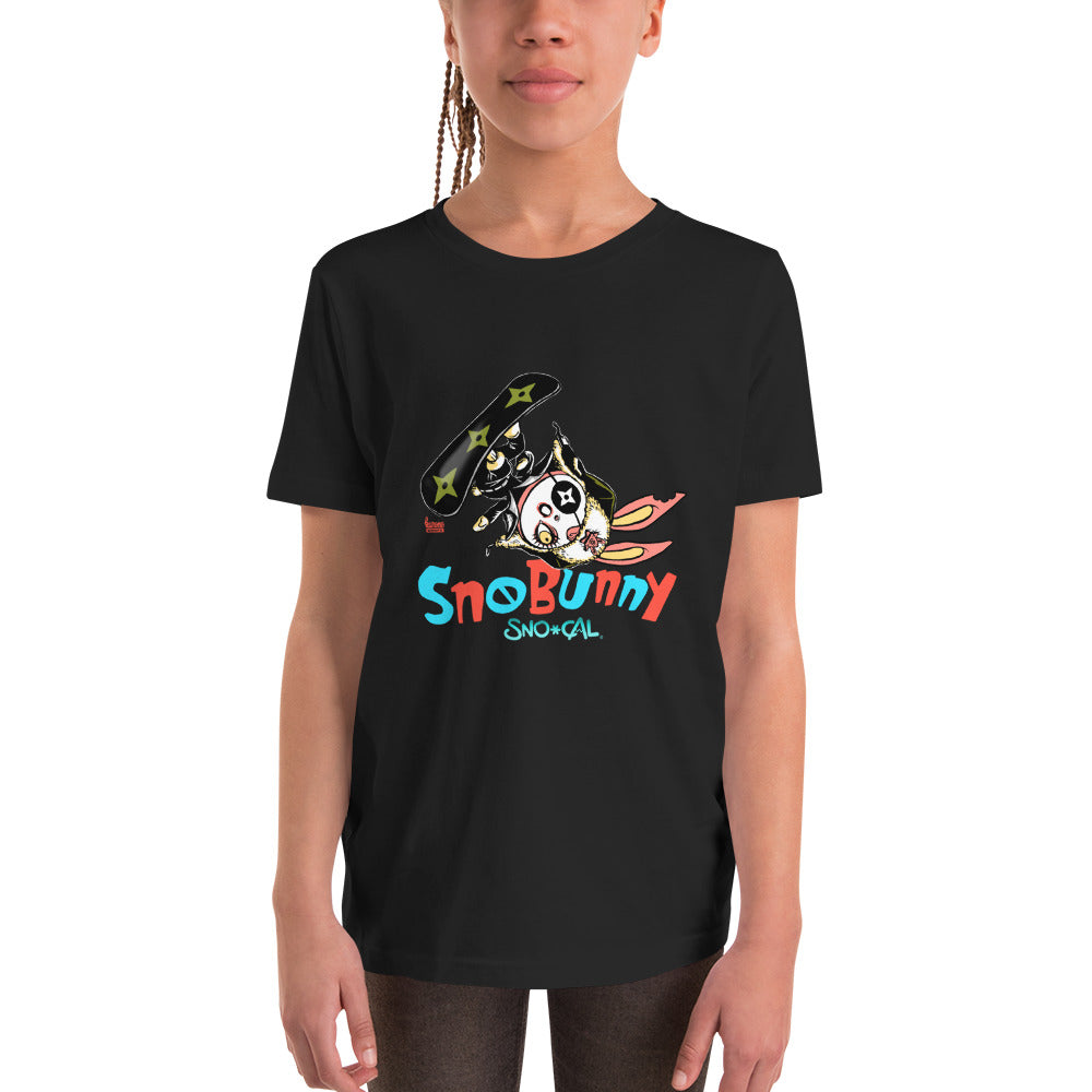 SnoBunny Aerial Flip Kids T-Shirt - Sno Cal