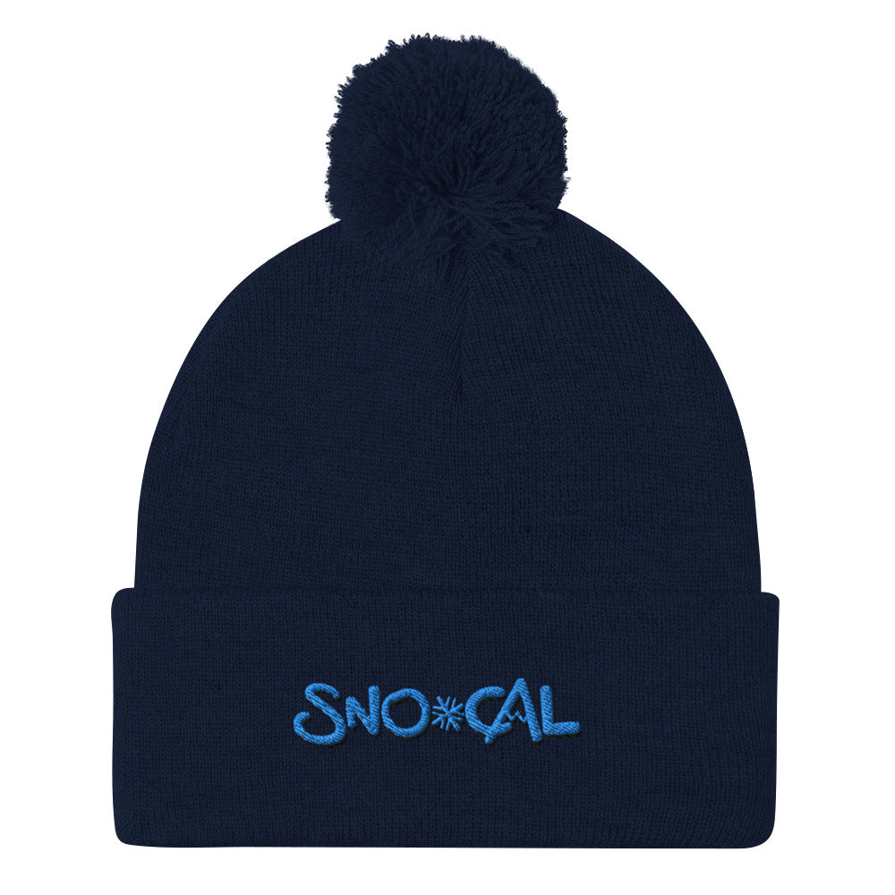 Sno Cal Pom-Pom Beanie - Sno Cal