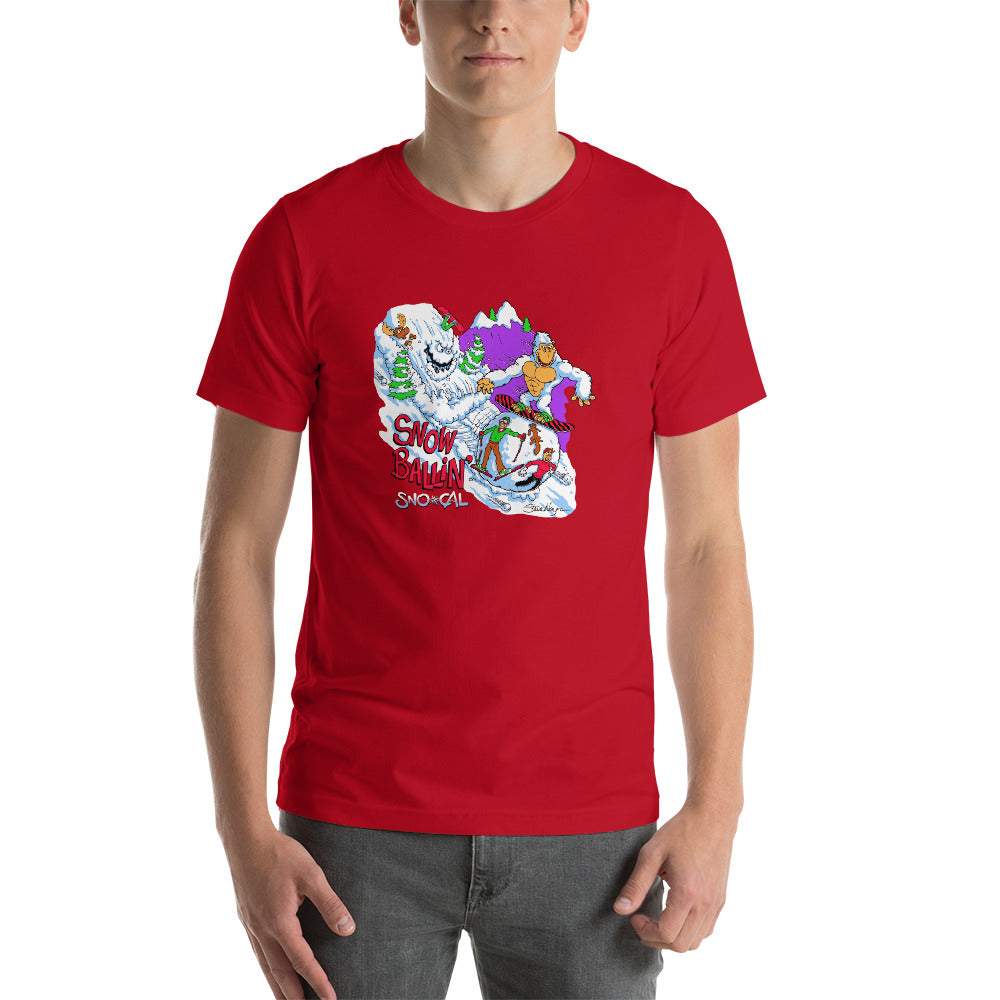 Snorilla Snow Ballin' snowboard shirt - Sno Cal