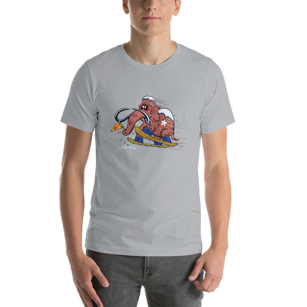 Wally the Woolly Mammoth snowboard shirt - Sno Cal