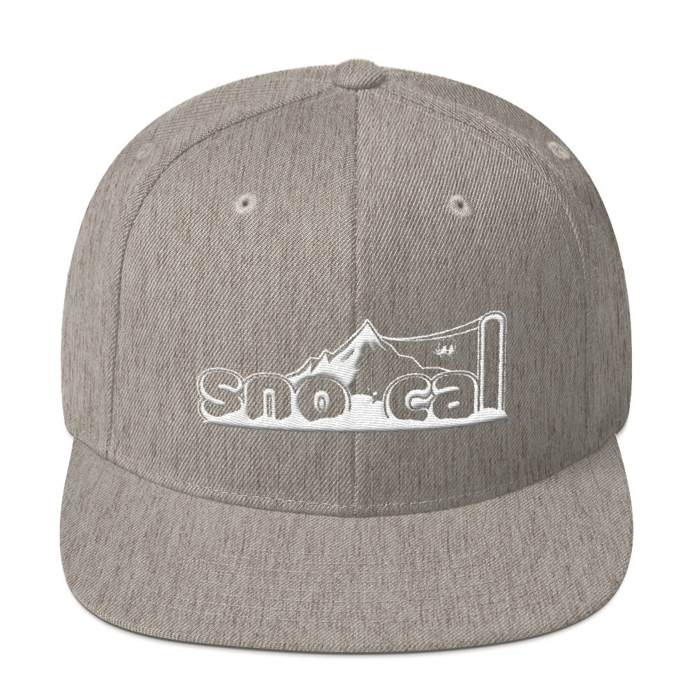 Sno Cal™ Snapback Hat - Sno Cal
