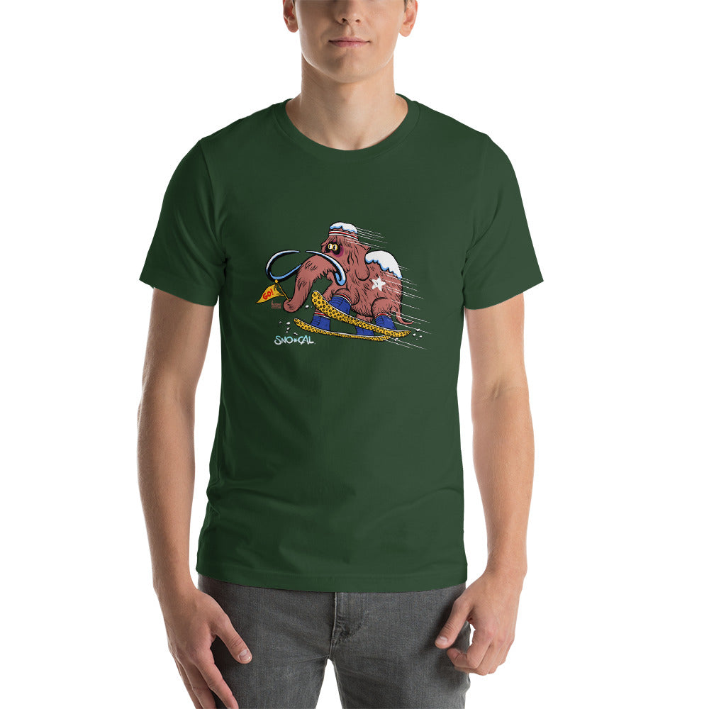 Wally the Woolly Mammoth snowboard shirt - Sno Cal