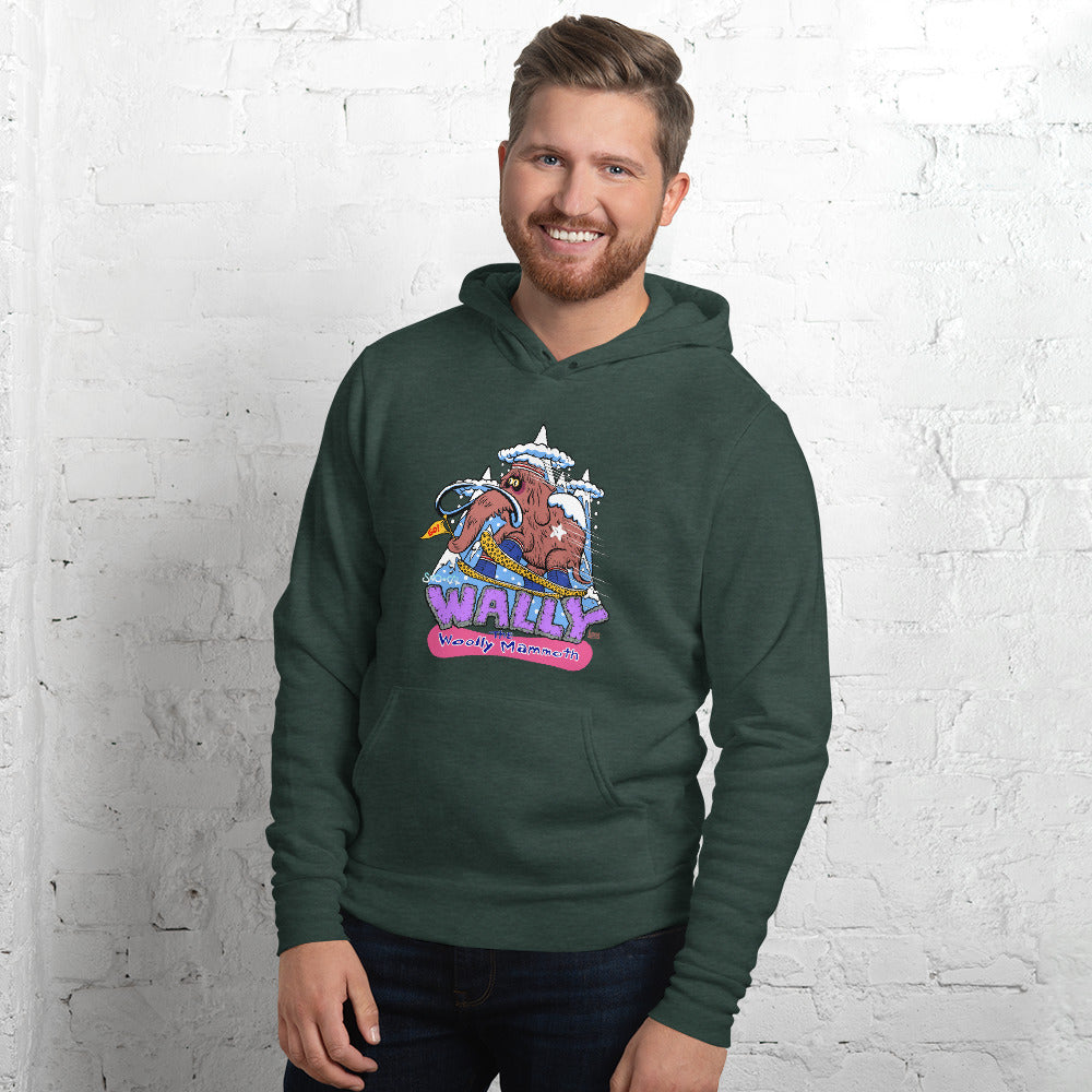 Wally with nameplate snowboard hoodie - Sno Cal