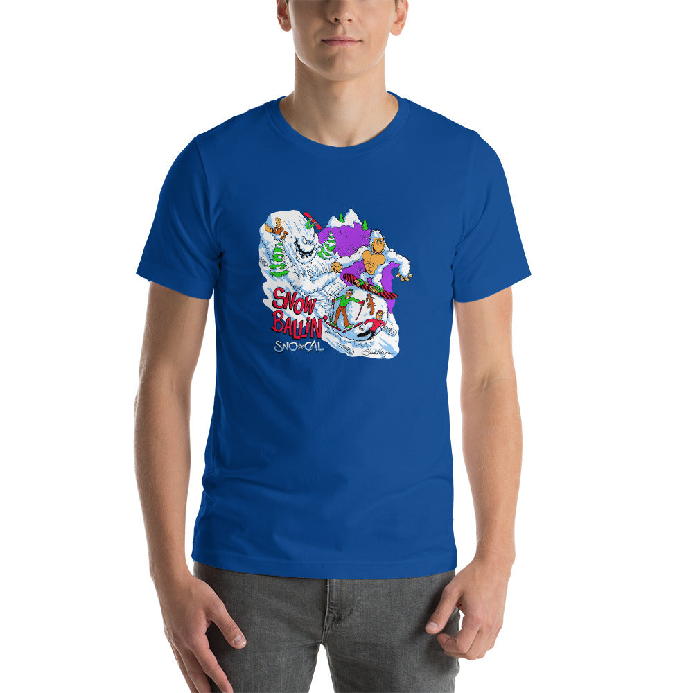 Snorilla Snow Ballin' snowboard shirt - Sno Cal
