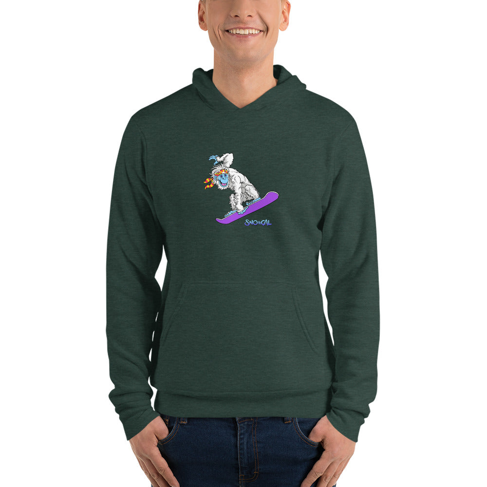Snosquatch snowboard hoodie - Sno Cal