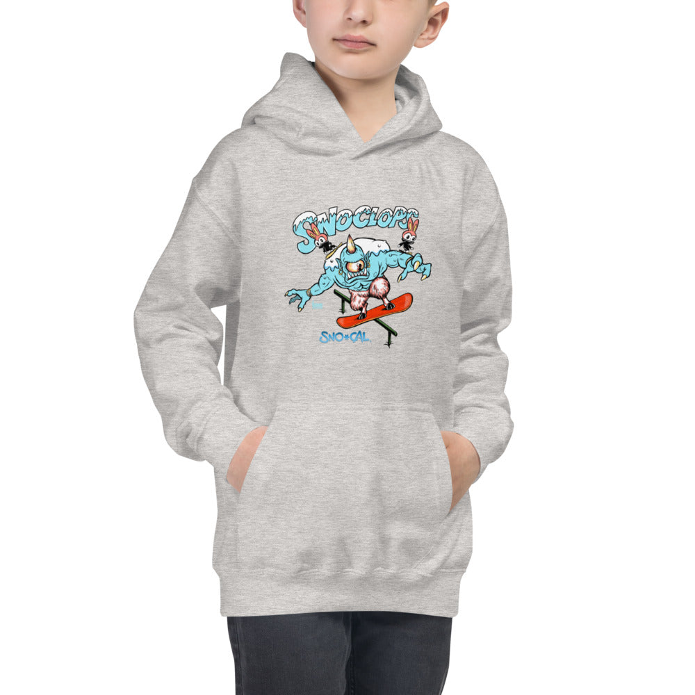 SnoClops Rail Slide Kids Hoodie - Sno Cal