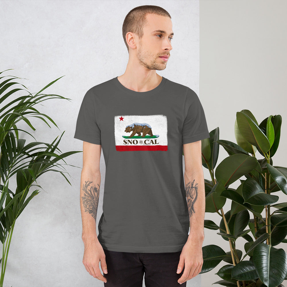 Sno*Cal California Flag Distressed Shirt - Sno Cal
