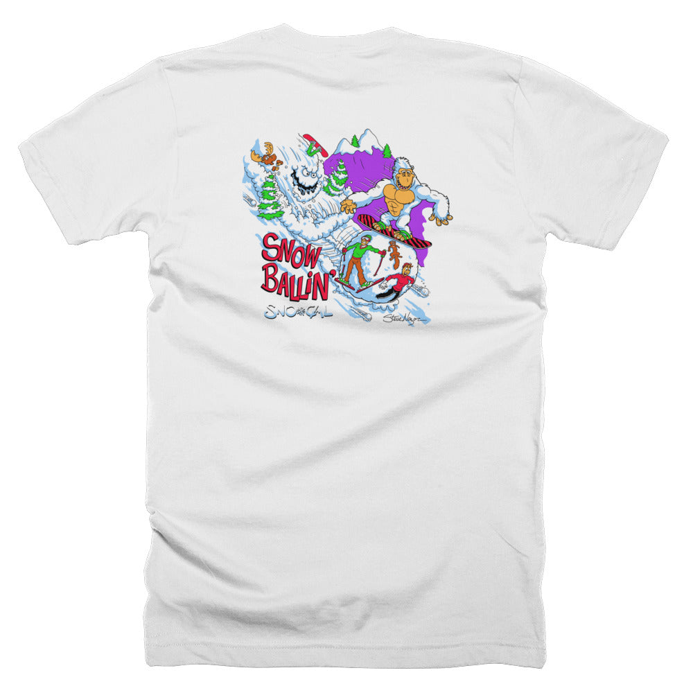 Steve Nazar Snorilla Snow Ballin' Snowboard Shirt - Sno Cal
