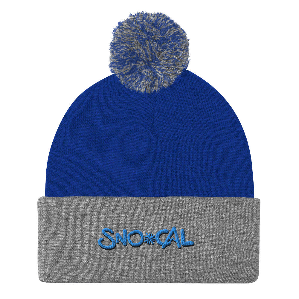 Sno Cal Pom-Pom Beanie - Sno Cal