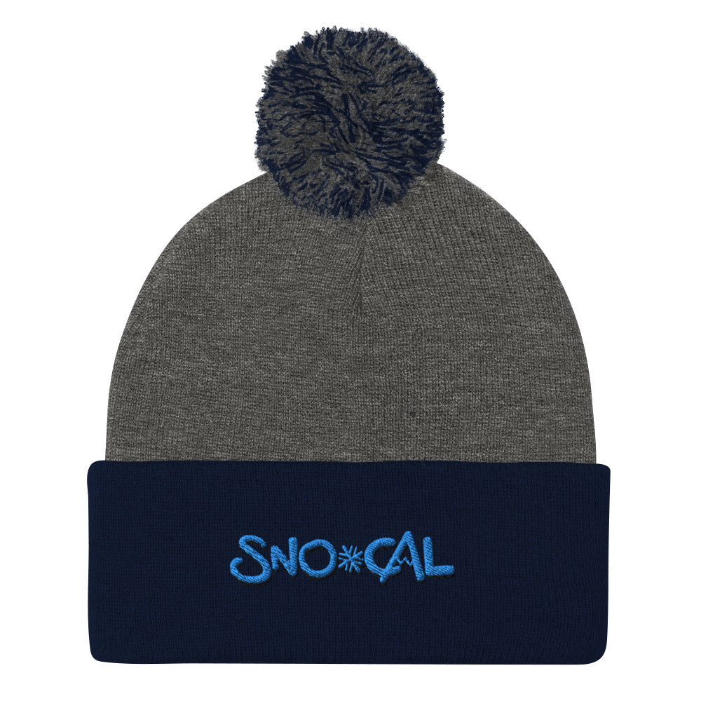 Sno Cal Pom-Pom Beanie - Sno Cal