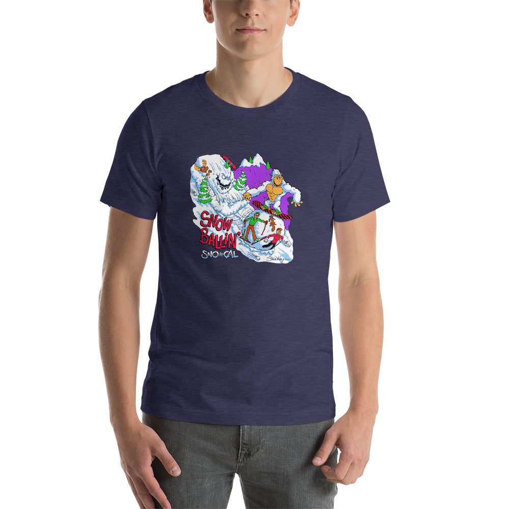 Snorilla Snow Ballin' snowboard shirt - Sno Cal