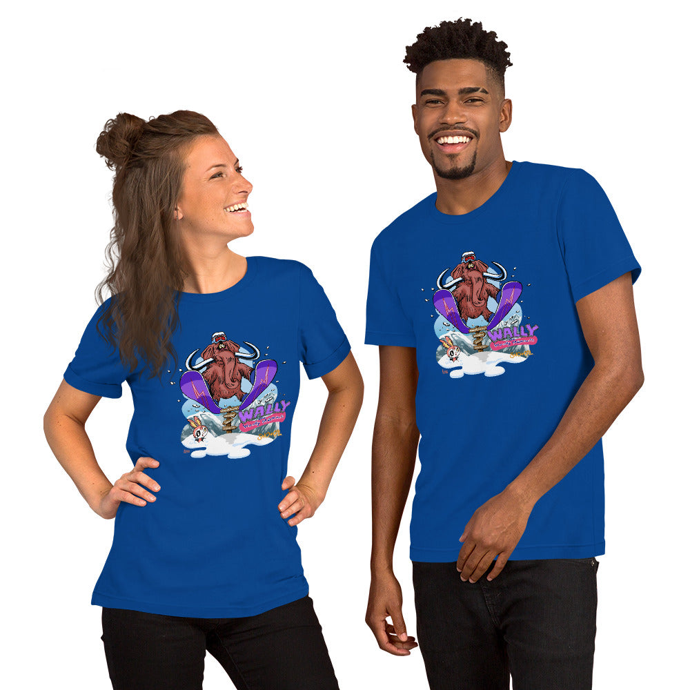 Wally the Woolly Mammoth snowboard shirt - Sno Cal