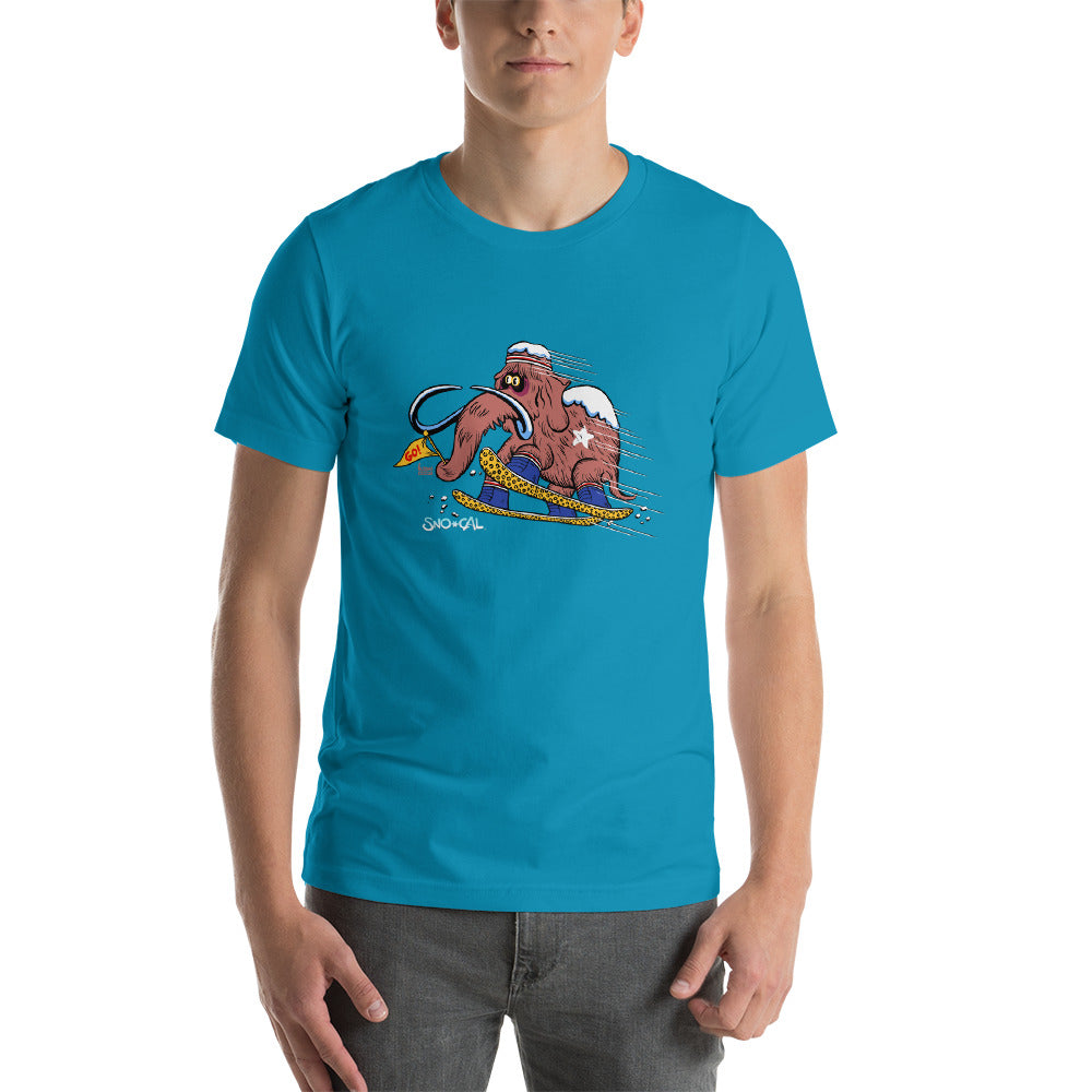 Wally the Woolly Mammoth snowboard shirt - Sno Cal