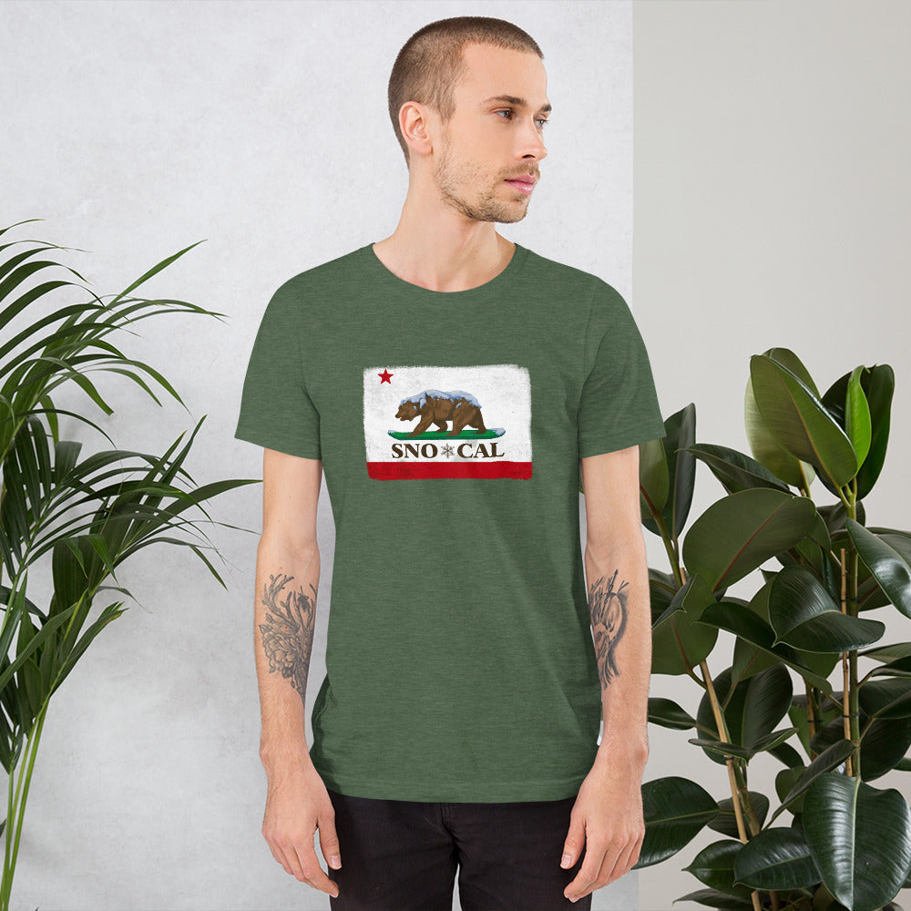 Sno*Cal California Flag Distressed Shirt - Sno Cal