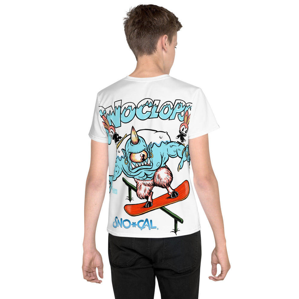 SnoClops rail slide all-over print shirt - Sno Cal
