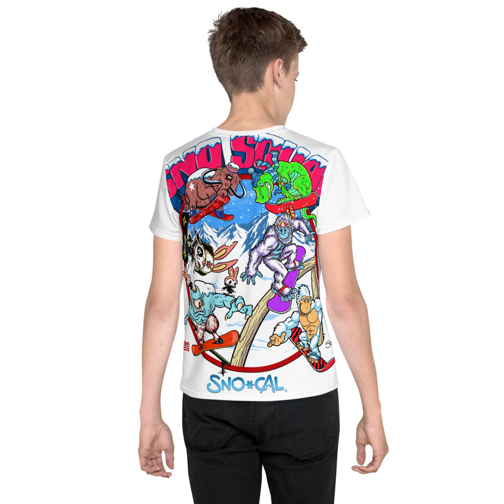 SnoSqad all-over print shirt - Sno Cal