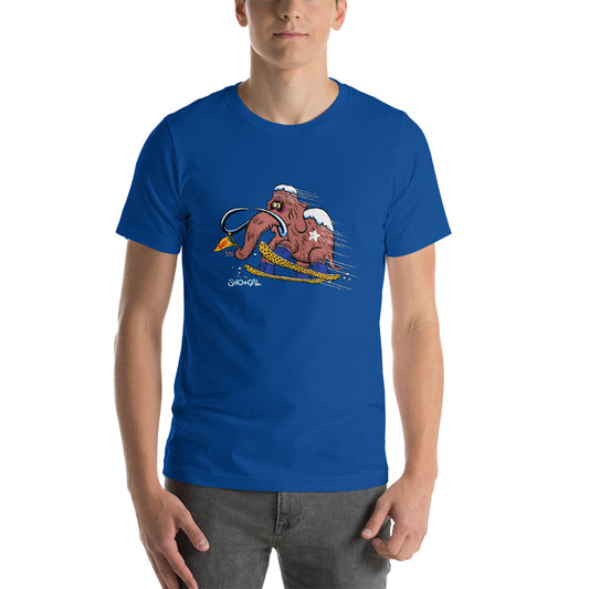 Wally the Woolly Mammoth snowboard shirt - Sno Cal