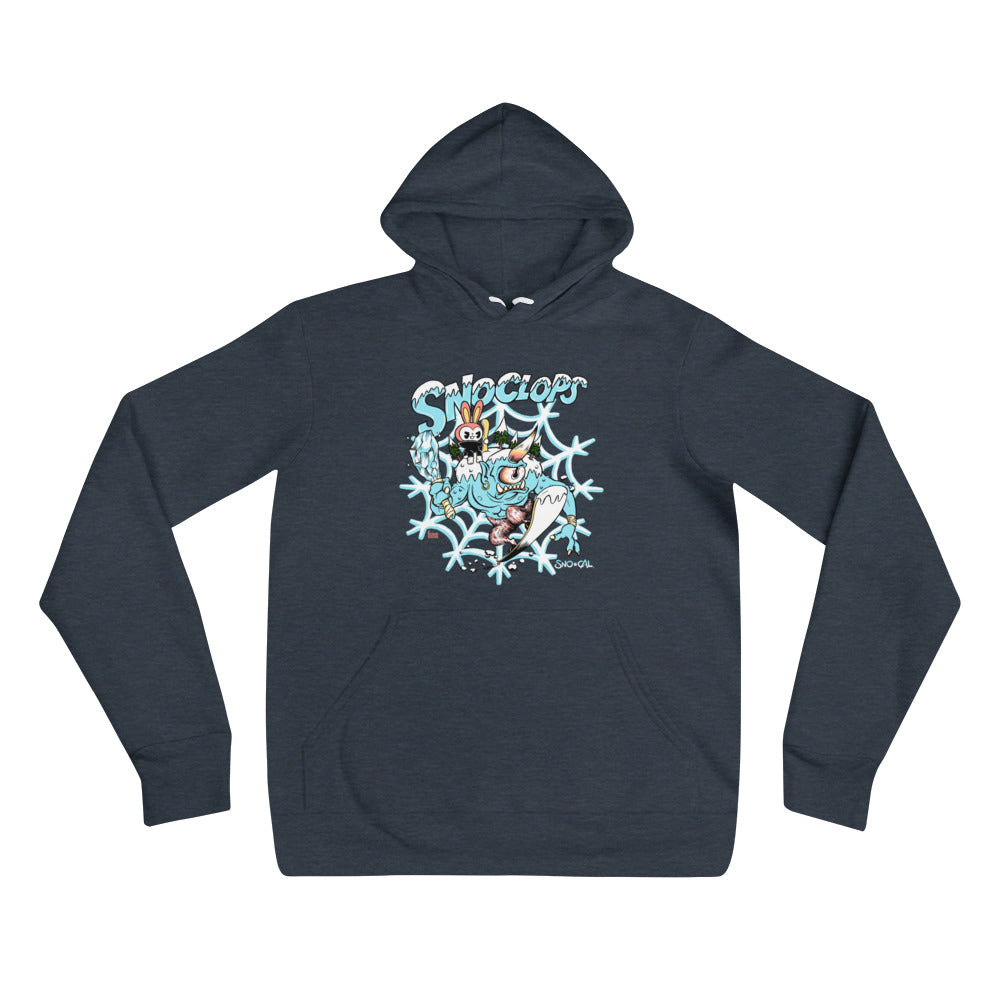 Sno Cal Snoclops snowboard hoodie - Sno Cal
