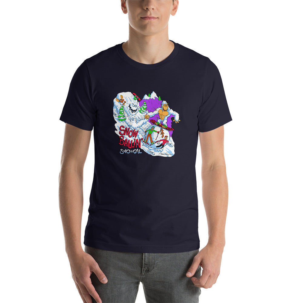 Snorilla Snow Ballin' snowboard shirt - Sno Cal
