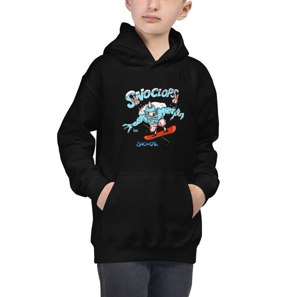 SnoClops Rail Slide Kids Hoodie - Sno Cal