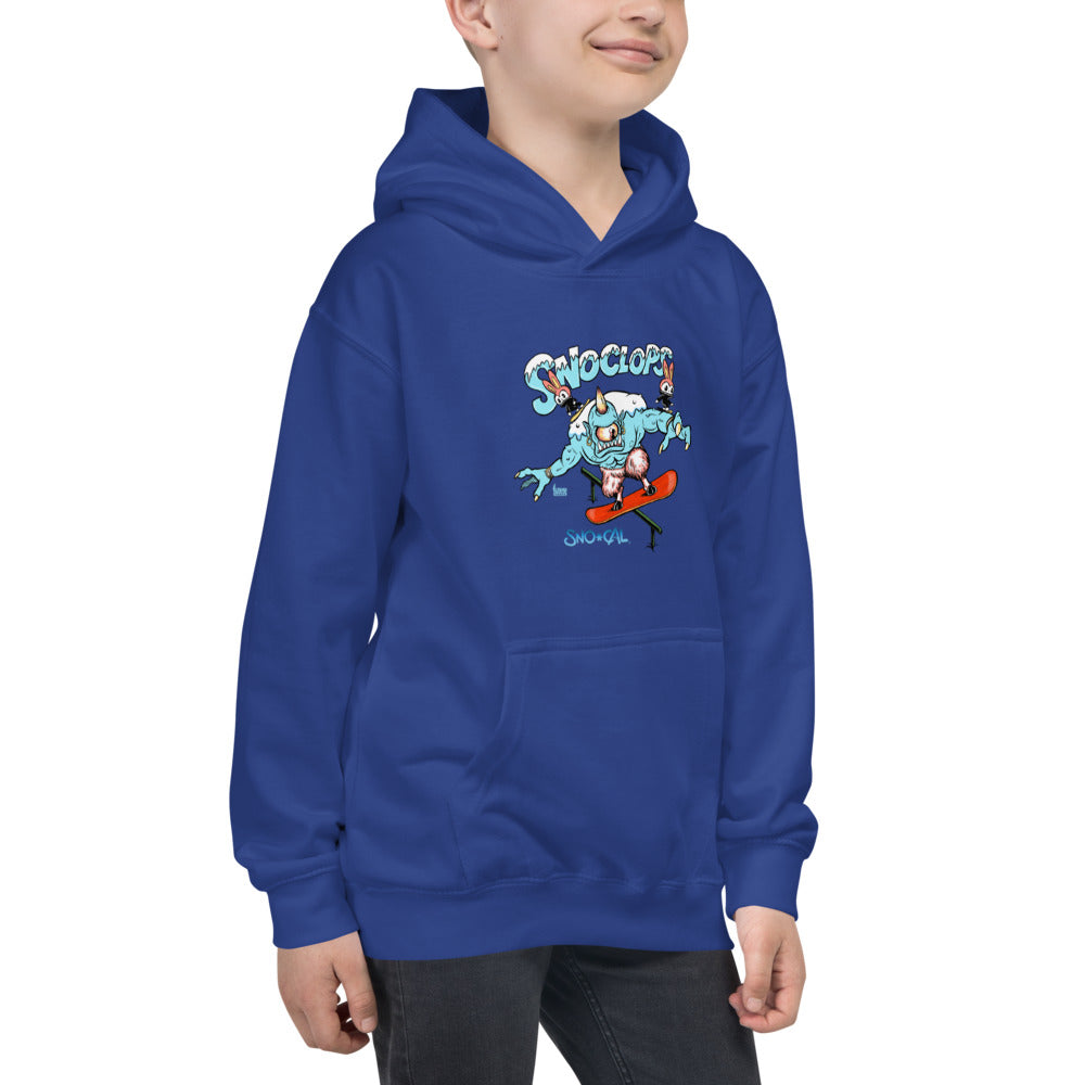 SnoClops Rail Slide Kids Hoodie - Sno Cal