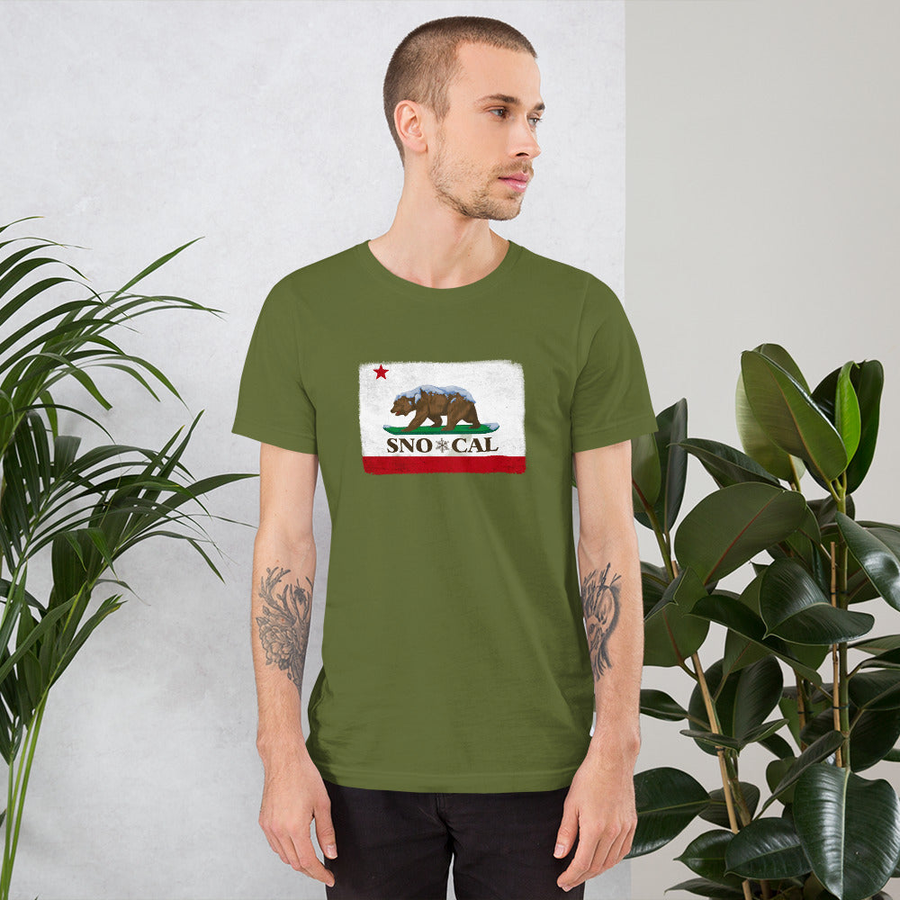 Sno*Cal California Flag Distressed Shirt - Sno Cal
