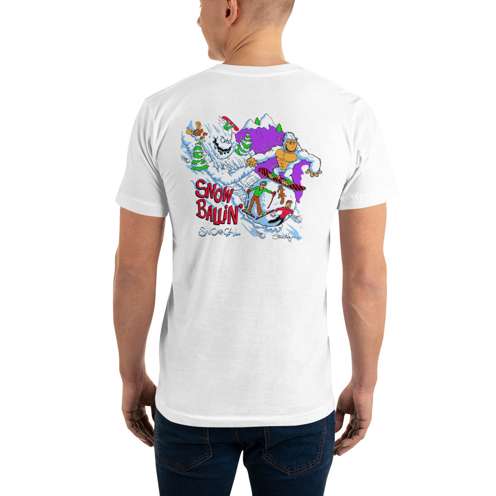 Steve Nazar Sno Cal Snorilla Snow Ballin' Snowboard Shirt - Sno Cal