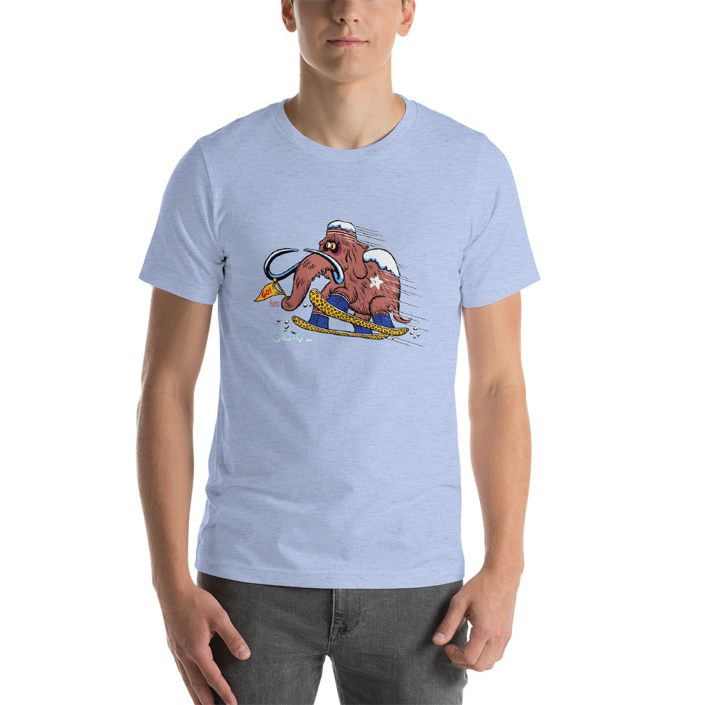 Wally the Woolly Mammoth snowboard shirt - Sno Cal