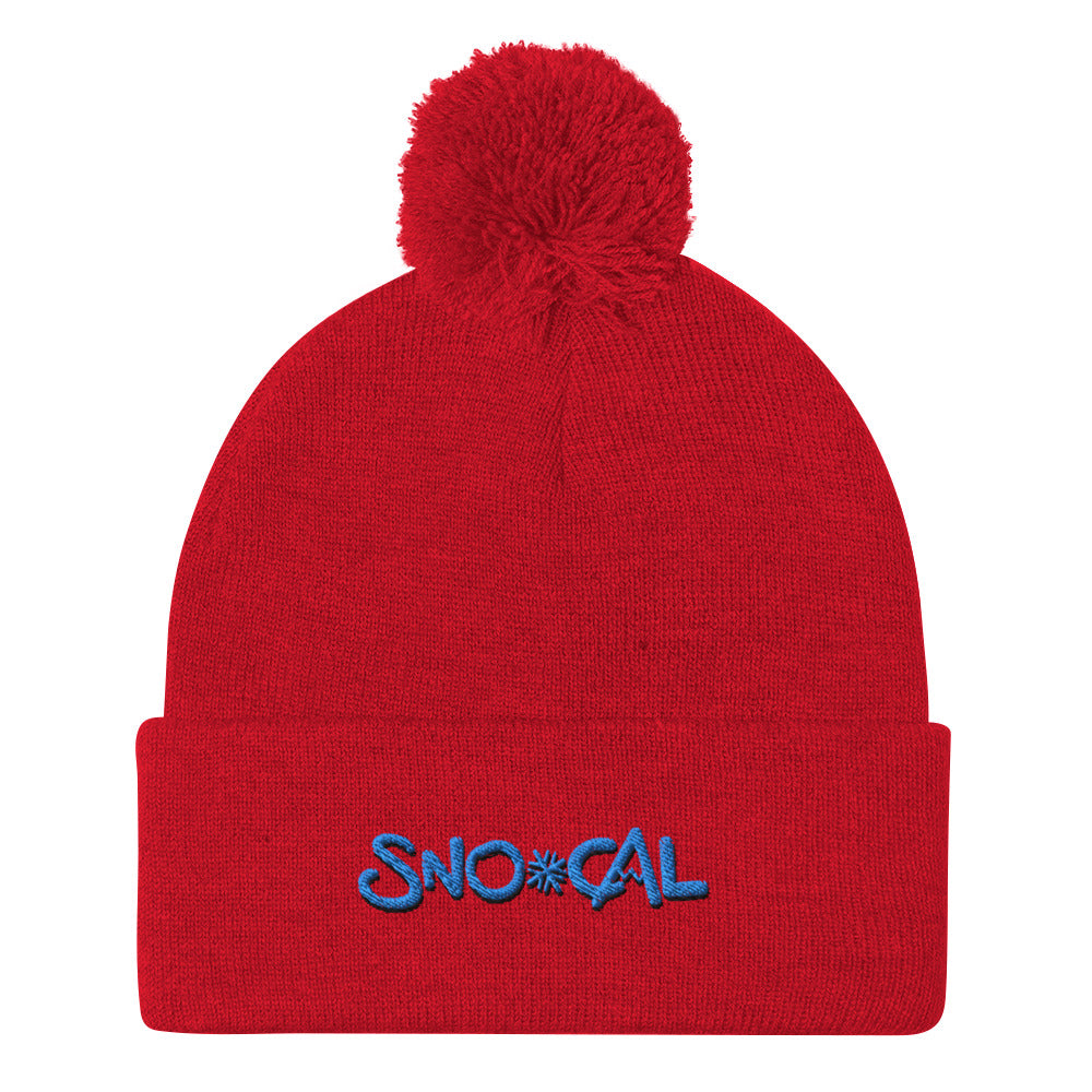 Sno Cal Pom-Pom Beanie - Sno Cal