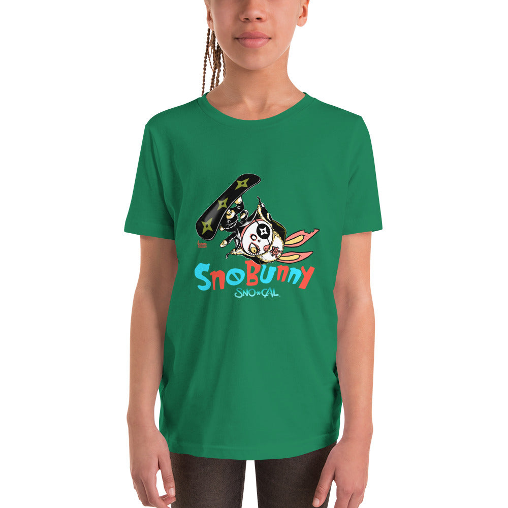 SnoBunny Aerial Flip Kids T-Shirt - Sno Cal