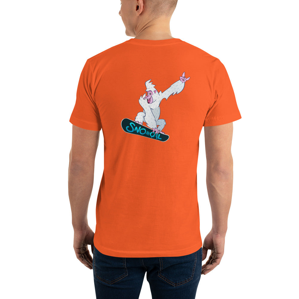Sno Cal™ Snorilla air grab snowboard t-shirt - Sno Cal