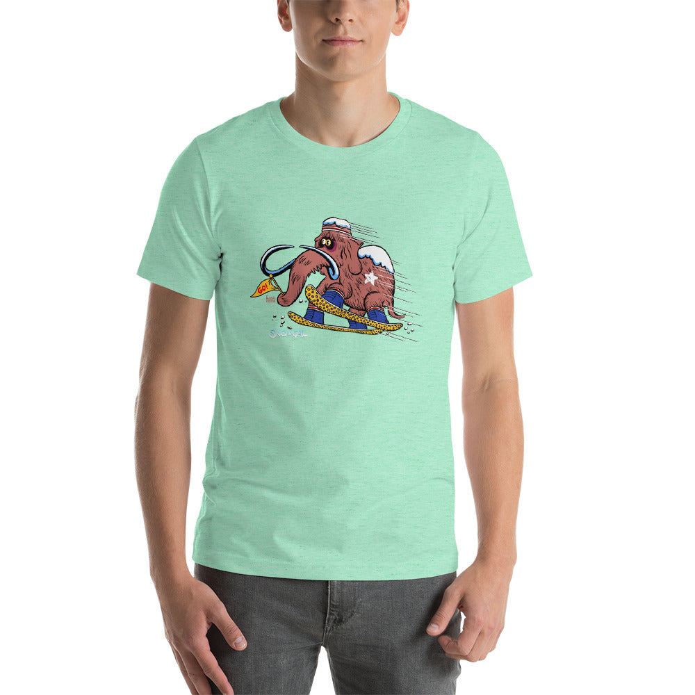 Wally the Woolly Mammoth snowboard shirt - Sno Cal