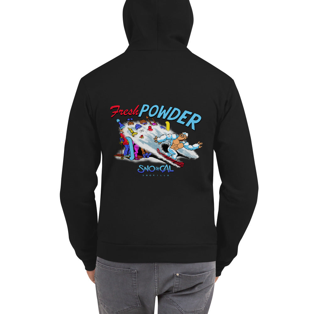 Sno Cal Snorilla Fresh Powder Snowboard Hoodie - Steve Nazar