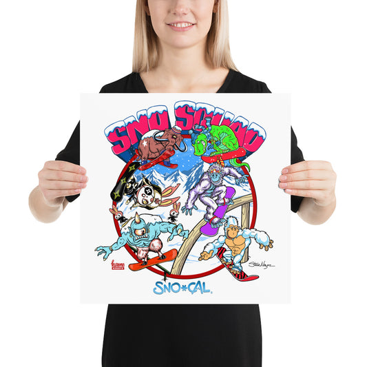 SnoSquad Poster - Sno Cal