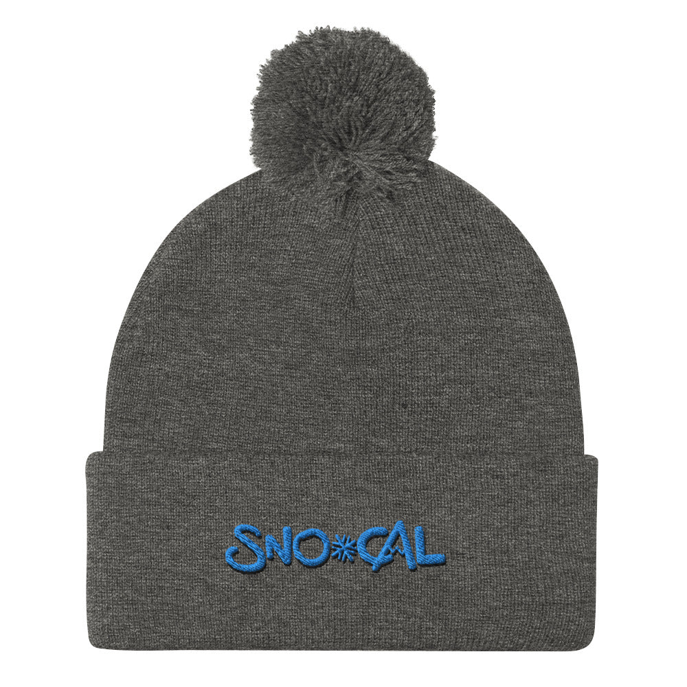 Sno Cal Pom-Pom Beanie - Sno Cal