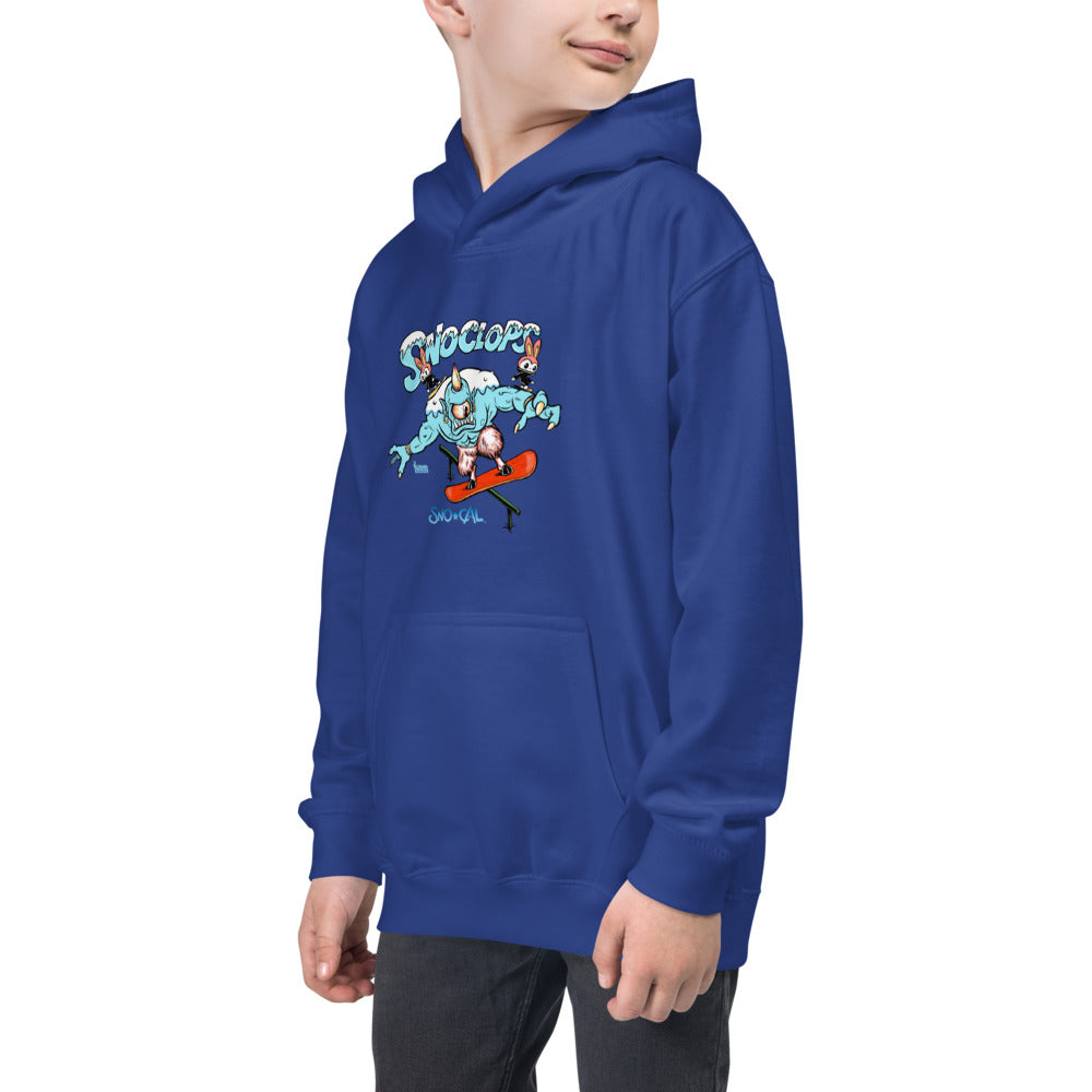SnoClops Rail Slide Kids Hoodie - Sno Cal