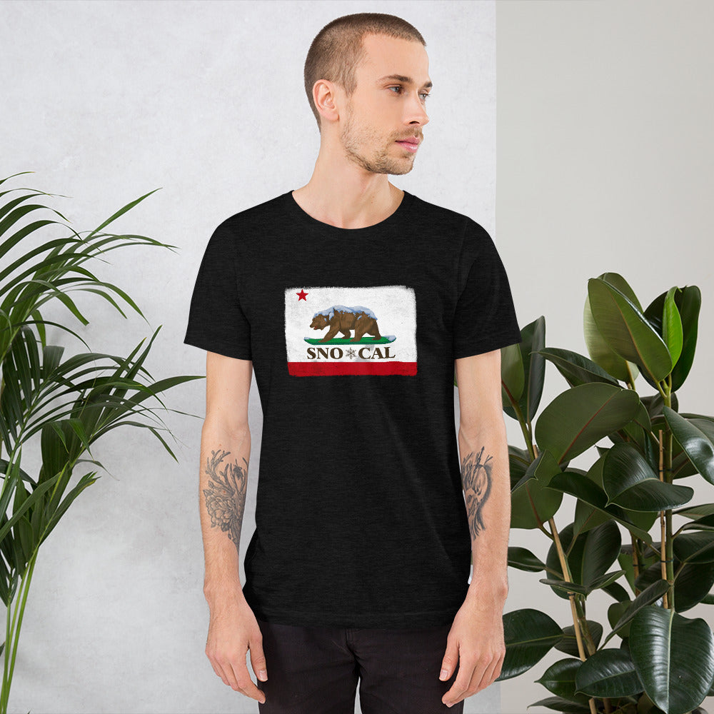 Sno*Cal California Flag Distressed Shirt - Sno Cal