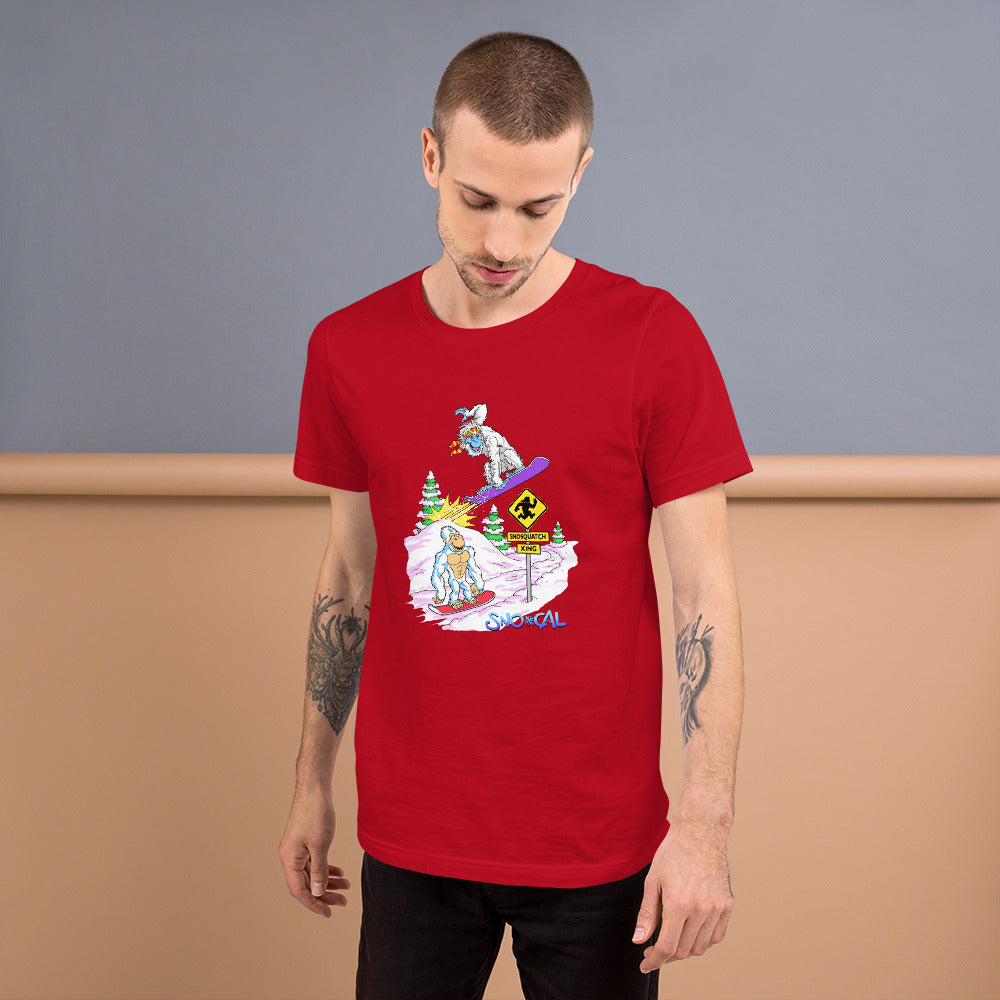 Snosquatch snowboard shirt - Sno Cal