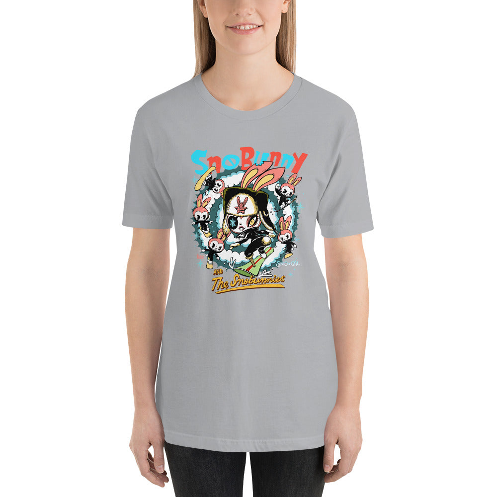 SnoBunny snowboard shirt (design on front) - Sno Cal
