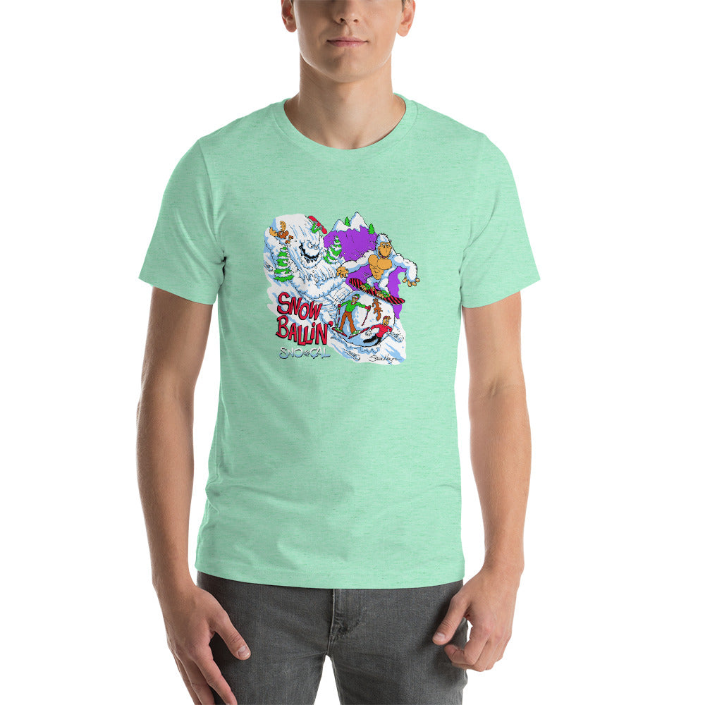 Snorilla Snow Ballin' snowboard shirt - Sno Cal