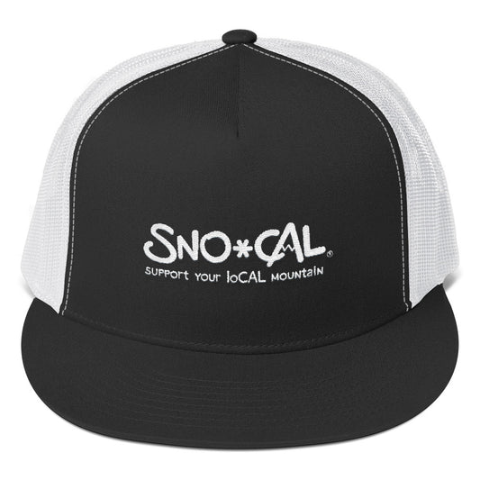 Sno Cal® Support your loCAL mountain trucker hat - Sno Cal