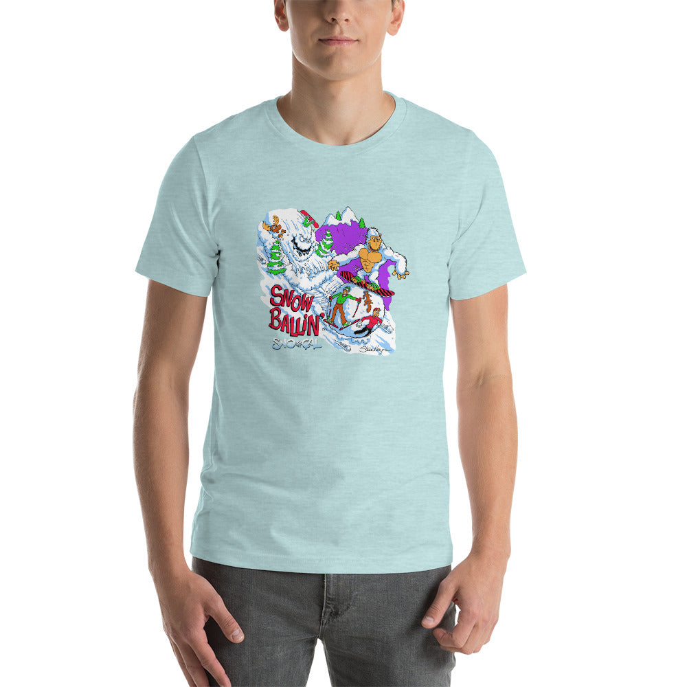 Snorilla Snow Ballin' snowboard shirt - Sno Cal