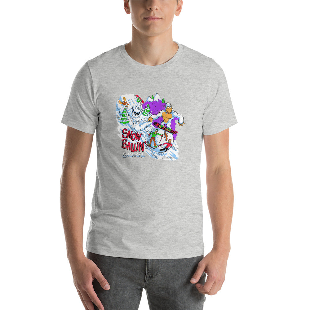 Snorilla Snow Ballin' snowboard shirt - Sno Cal