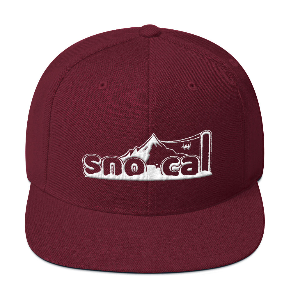 Sno Cal™ Snapback Hat - Sno Cal
