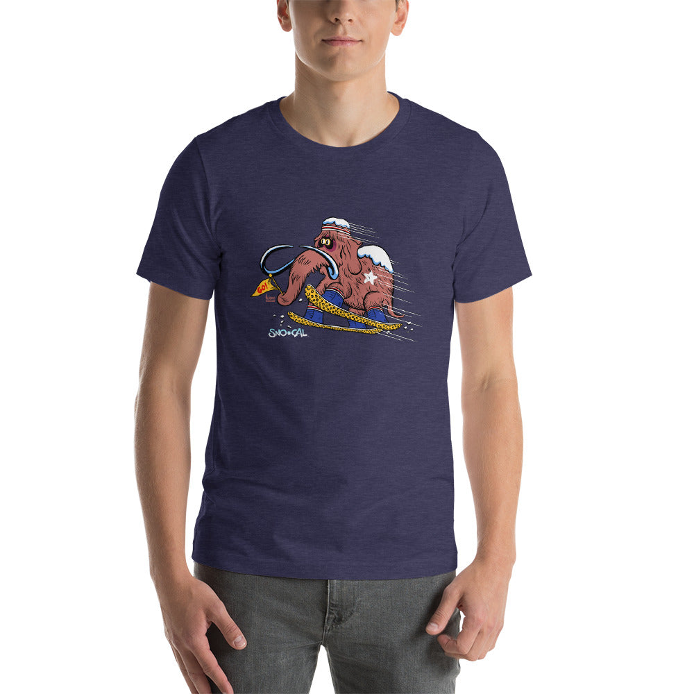 Wally the Woolly Mammoth snowboard shirt - Sno Cal