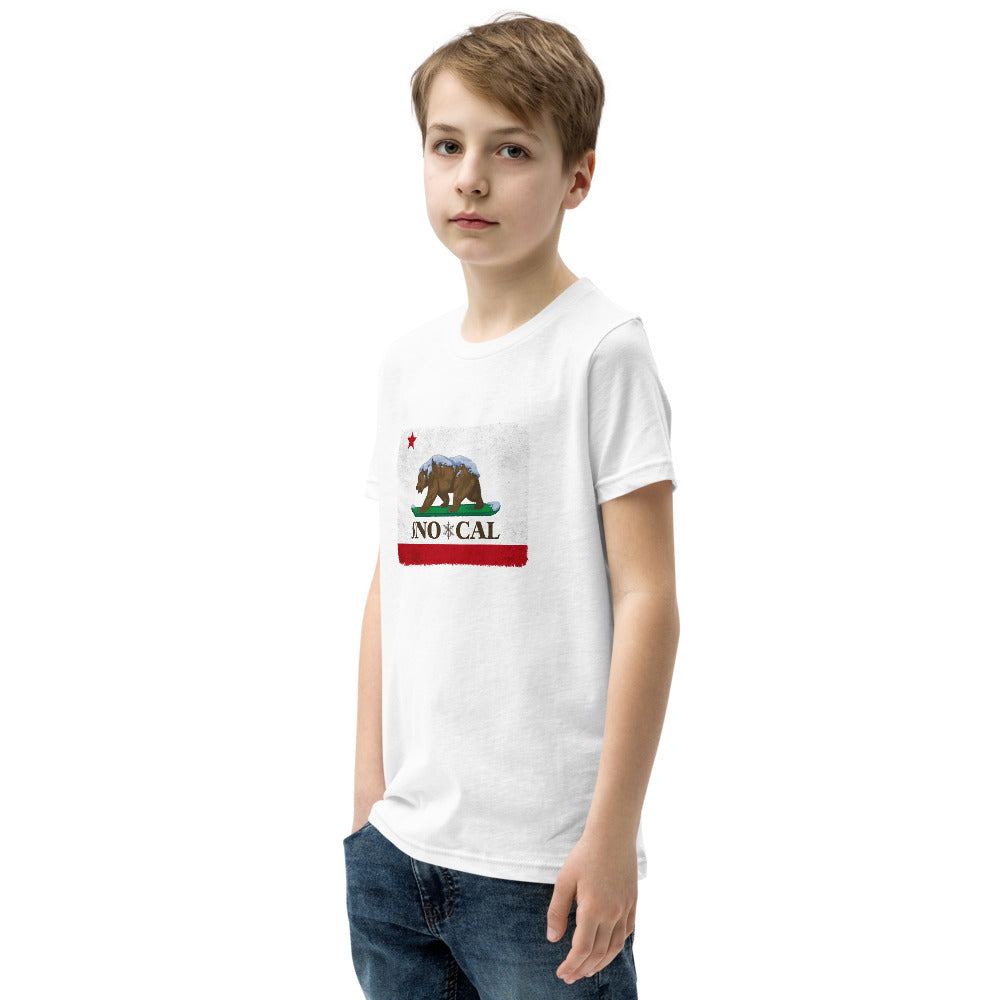 Sno*Cal CA Bear Flag Youth Shirt - Sno Cal